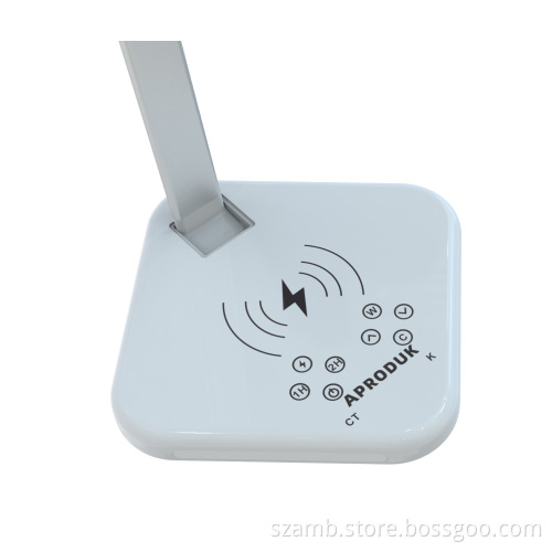 Timing Wireless Charger USB Charger LED Desk Lamp
